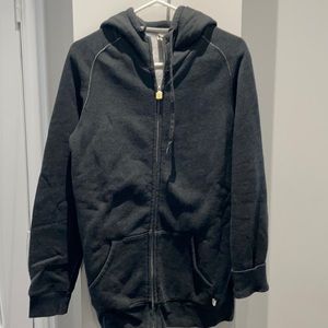 Grey TNA zip up sweater